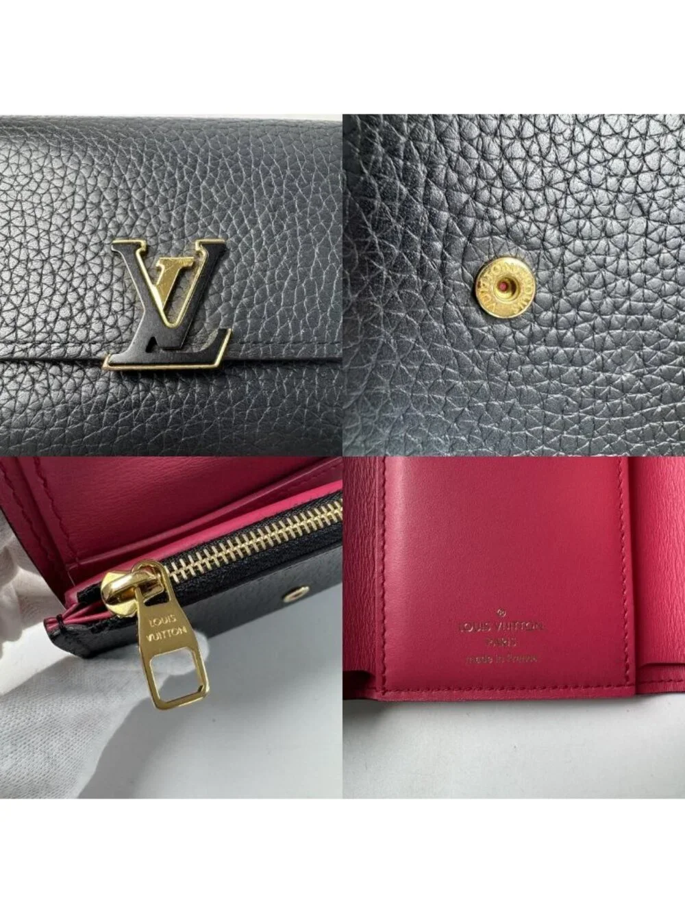 Louis Vuitton Portefeuille Capucines Compact Wallet